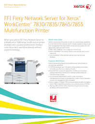 Pagepack is not a single, and it can print drivers. Workcentre 7800 Series Multifunction Printer Xerox