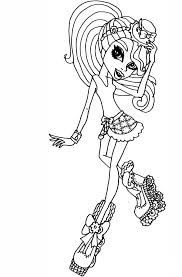 Monster high is an american fashion line doll. Free Monster High Coloring Pages To Print For Kids