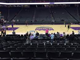 Golden 1 Center Section 107 Home Of Sacramento Kings