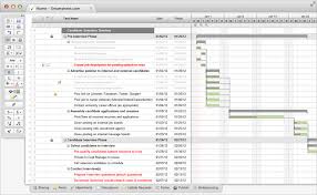 Interview Process With Gantt Details A Standard Operating