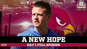 New Head Coach Mike LaFleur Gives Arizona Cardinals  - YouTube