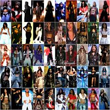 The r&b icon made it cool for girls to rock crop tops with baggy pants and the boxer elastic showing. Legacy Of Aaliyah Evolution Of Aaliyah S Outfits In Music Videos