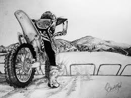 Pin By Jaimee Sharp On Motocross And Dirt Bikes I Love It Dirt Bike Tattoo Bike Art Bike Tattoos