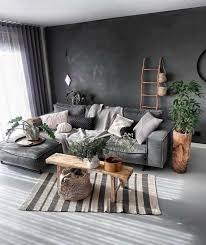 Love All The Textiles Organic Living Room Dark Living Rooms Living Room Grey