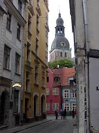 In the west, latvia shares a maritime border with sweden. Riga Capital Da Letonia