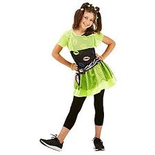 Beinhaltet einen sportanzug im 80er jahre stil bestehen aus einer farbigen sporthose und jacke. 80er Jahre Kostum Neon Lips Fur Kinder Online Kaufen Buttinette Fasnachtsshop