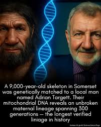 DNA from a 9,000-year-old skeleton just matched a local schoolteacher —  meet the world's oldest known relative! In a remarkable meeting of ancient  history and modern science, a 42-year-old history teacher from