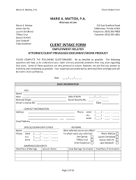 Overall, legal client intake form templates are beneficial for anyone in the legal and law industry. Mattox Law Client Intake Form Fill And Sign Printable Template Online Us Legal Forms