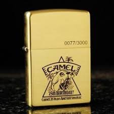 $25.0 (1 bid) vintage camel 1996 flower power retro zippo lighter in tin never used!!! Camel Collectibles
