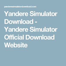 Yandere Simulator Download Yandere Simulator Official Download Website Yandere Simulator