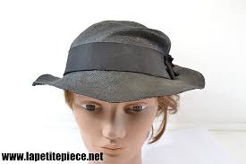 More images for chapeau année 30 » Chapeau Femme Annees 1930 Old French Vintage Woman Hat