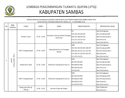 Pengenalan lingkungan sekolah kepada siswa baru oleh guru dengan dibantu kakak kelas. Jadwal Kegiatan Mtq Archives Kecamatan Tangaran