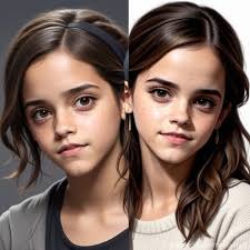 Adult Jenna Ortega-Emma Watson Composite | Stable Diffusion Online
