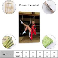 Amazon.com: Alla Bruletova Famous Model Sexy Woman Model Poster 3Wall  Poster Art Canvas Printing Living Room Office Bedroom Aesthetic Poster  20x30inch(50x75cm) Frame-style: Posters & Prints