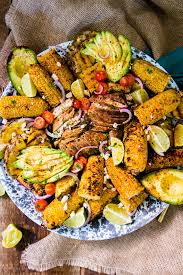 How long do you smoke chicken thighs at 225? Smoked Chicken Breast With Grilled Corn Platter Girlcarnivore