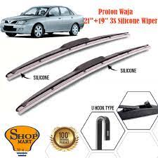 Bukan kereta melambangkan diri kita.budi bahasa dan peribadi kitalah yang melambangkan diri assalamualaikum semua.mesti penguna penguna kereta semua pernah menghadap masalah pada masa sekarang terdapat 2 jenis wiper iaitu pengilap menggunakan bingkai besi atau soft wiper yang. Proton Waja Wiper 3 Sections Mugen Wiper Soft Silicone Wiper Hybrid Boneless Wiper Car Windscreen Wipers 21 19 Shopee Malaysia