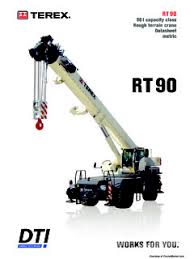 terex rt 90 specifications cranemarket