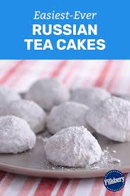 Easiest Ever Russian Tea Cakes Recipe Tea Cakes Russian Tea Cake Tea Cookies