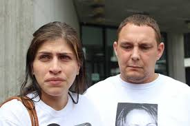 Pleading not guilty, a family grieves