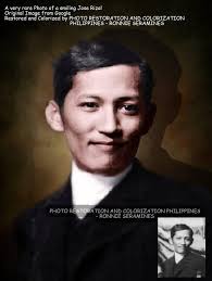 Isa sa pinaka Rare Photo ng ating pambansang Bayani na si Dr. Jose Rizal  kung saan makikita natin syang bahagyang nakangiti ❤❤❤ Restored and  Colorized by Photo Restoration and Colorization Philippines -