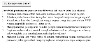 Try the suggestions below or type a new query above. Jawaban Pkn Bab 6 Kelas 11 Semester 2 Kunci Jawaban Kelas