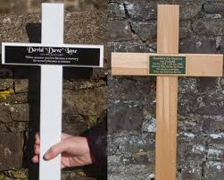Cut the 2 x 4 into 1 ½ inch strips set the rip fence on your table saw to 1½ inches. Wooden Memorial Crosses Corian Grave Cross Uk Memorials