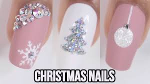 5 Easy Christmas Nail Ideas Youtube