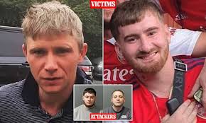 Two men convicted after triple stabbing left two dead and another seriously  injured