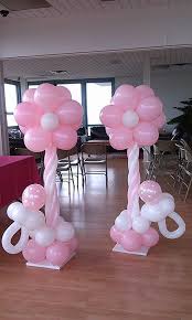 Pin By Sondra Worley On Decorasiones Con Globos Baby Shower Balloons Baby Shower Flowers Baby Shower Parties