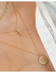 4.4 out of 5 stars. Sun Medallion Gold Gold Necklaces Trium Jewelry