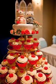 Wedding Cake Shared By Leanne Siddle Crump Hello Kitty Loves Australia Https Www Facebook Com Photo Php Fbid 10151150 Hello Kitty Cake Cat Cake Cat Cupcakes