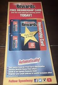 Reload service fee ($4.95) and limits apply. Speedy Gas Station Rewards Savings Card No Value Collectible New Ebay