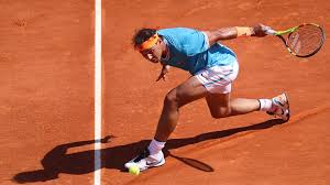 17 au 19 avril 2020. Monte Carlo Rafael Nadal Deroule Face A Roberto Bautista Agut Pour Ses Debuts Sur Terre Battue