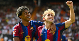 Valencia 0-5 Barcelona: Fermin and Yamal impress in five-star victory