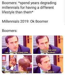 Is This A Hate Crime Ok Boomer Know Your Meme