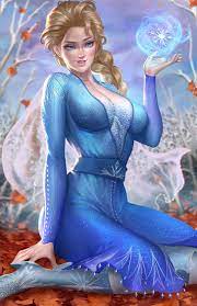 HD wallpaper: Frozen (movie), Disney princesses, big boobs, Nopeys, looking  at viewer | Wallpaper Flare