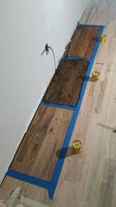 Minwax Stain On Red Oak Top Early American Middle Dark Walnut Bottom Weathered Oak Red Oak Stain Weathered Oak Stain Weathered Oak Minwax