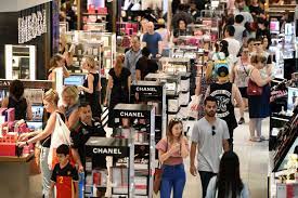Australia (8501.0) will therefore move to a new release schedule to better accommodate data users' needs. Shoppers In Sydney Department Store Abc News Australian Broadcasting Corporation