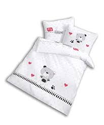 Teddy Babybettwasche Kinderbettwasche Fur Madchen Jungen My Little Bear 2 Teilig Kissenbezug 40x60 Baby Bettwasche Kinderbettwasche Kissenbezug 40x60