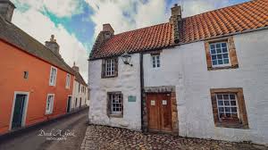 A recent trip to Culross in Fife with an empty street.