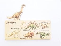 This dinosaur egg puzzle has 60 pieces and comes in two packs. Wooden Dinosaur Puzzle Dinosaur Toy Wooden Dinosaur Toy Dinosaur Dinosaur Birthday Gift Christmas Gift Gift For Kids Dinosaur Puzzles Dinosaur Toys Baby Toddler Toys