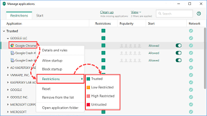 How To Configure Application Rights And The List Of Protected Resources In Kaspersky Security Cloud 20