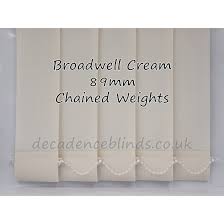 Maybe you would like to learn more about one of these? Broadwell Cream Replacement Vertical Blind Slat 89mm