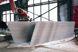 Gallery Of World S Largest 3d Printed Concrete Pedestrian Bridge Completed In China 17 Printed Concrete Architecture 3d Printed Building