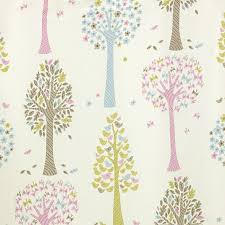 Buy Little Home At John Lewis Magic Trees Blackout Lined Pencil Pleat Curtains Multi John Lewis Pleated Curtains Pattern Paper Pencil Pleat