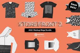 Storefront 2 Apparel Mockup Bundle Clothing Mockup Hoodie Mockup Mockup
