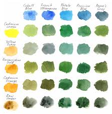 Many artists find that the solution is to ensure you use a wide variety of greens. 3 Ways Of Painting Shades Of Green Watercolor Craftsy