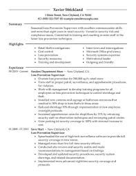 Best Loss Prevention Supervisor Resume Examples Livecareer