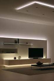The subtle graduated design offers a unique look and high style appeal. Make Your Contemporary Home Look More Elegant With This Living Room Led Lighting Design Idea Living Room Design Modern Led Living Room Lights Home Room Design