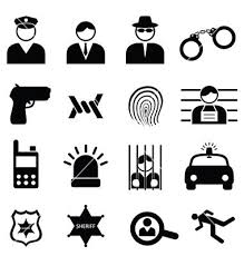 Police Icons Set Vector Art Download Vectors 1662461 Icon Set Vector Icon Set Downloadable Art
